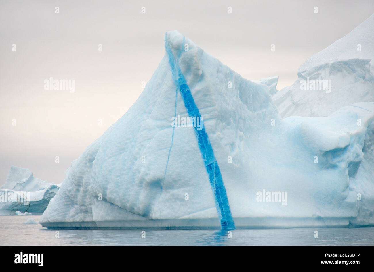 La Groenlandia, Baia di Melville, Cape York, iceberg Foto Stock
