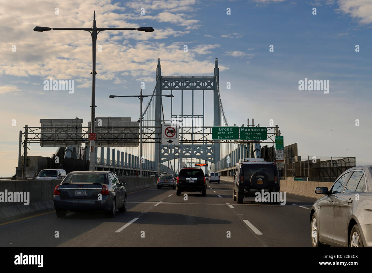 Stati Uniti, New York City, Robert F.kennedy (Ponte Triborough Bridge) Foto Stock