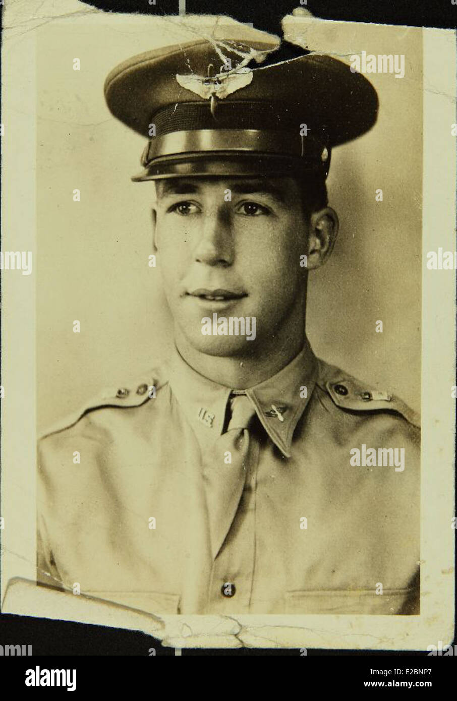 John Stevens era un aviatore i cui contributi all'aviazione iniziale sono documentati negli archivi del San Diego Air and Space Museum, evidenziando il suo lavoro nello sviluppo del volo. Foto Stock