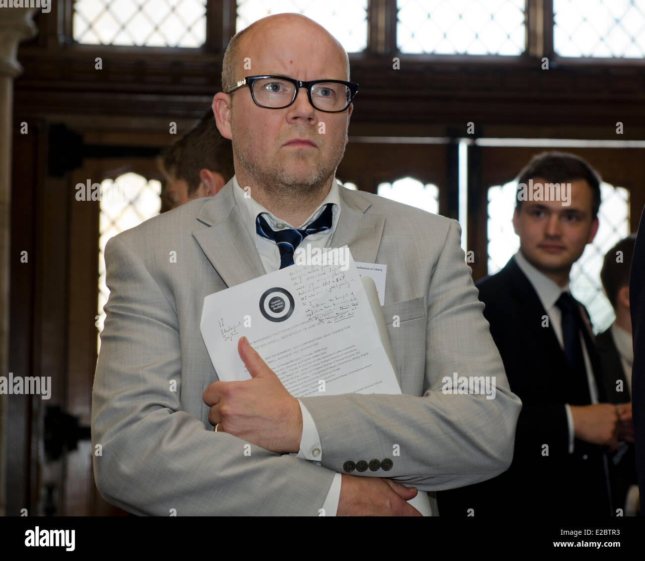 Londra, Regno Unito. Il 18 giugno, 2014. Toby giovani di Margaret Thatcher conferenza sulla libertà 18 giugno 2014 Guildhall London UK Credit: Prixpics/Alamy Live News Foto Stock