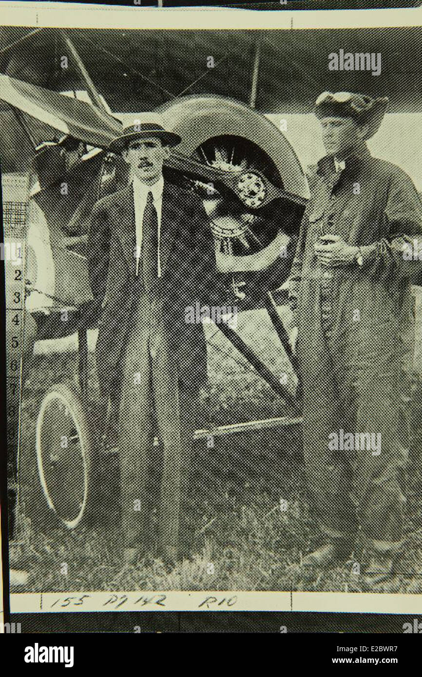 Foto dalla Thomas Collection del San Diego Air and Space Museum, con manufatti significativi e personaggi storici dell'aviazione. Foto Stock