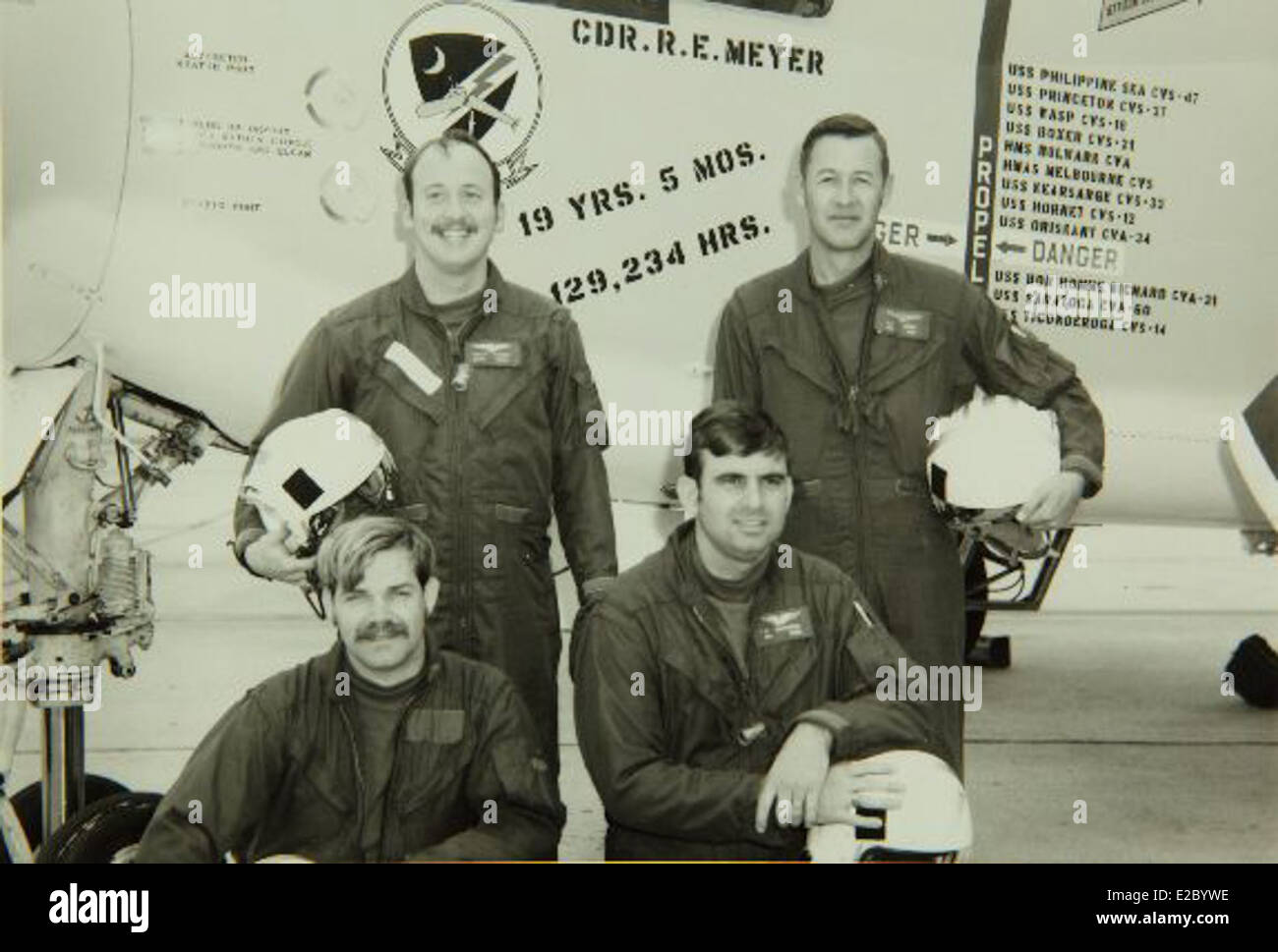 Una mostra al San Diego Air and Space Museum con Vincent e Lloyed Leroy, pionieri dell'aviazione e dell'aeronautica. Foto Stock