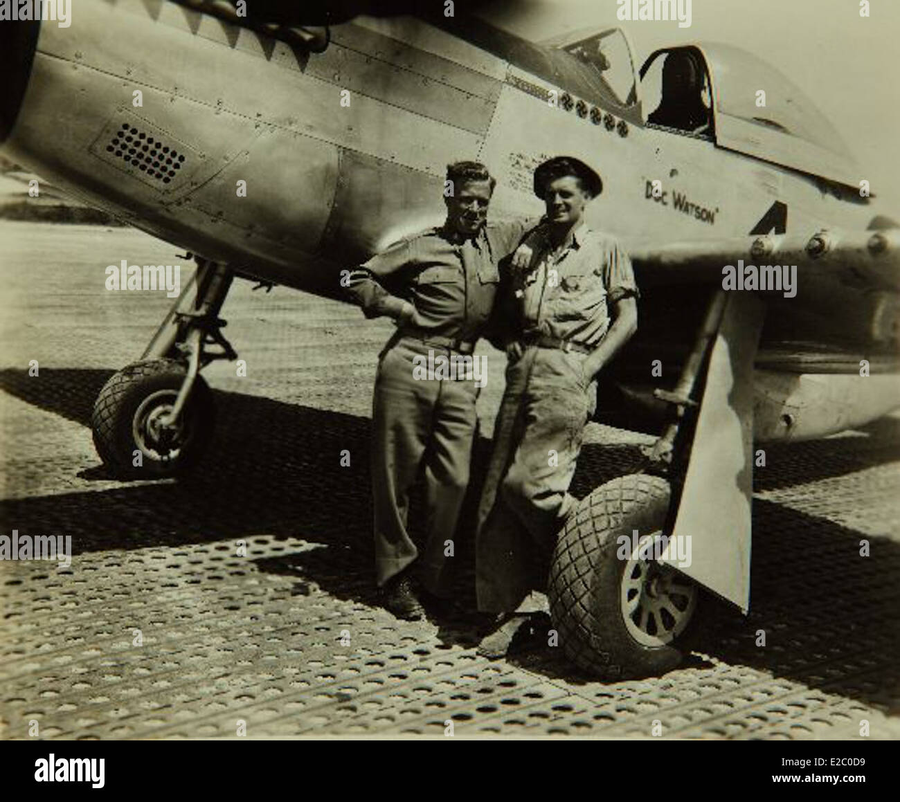 Ralph Watson era un aviatore documentato nella collezione SDASM, noto per i suoi contributi alla storia dell'aviazione e del volo, in particolare durante la metà del XX secolo. Foto Stock