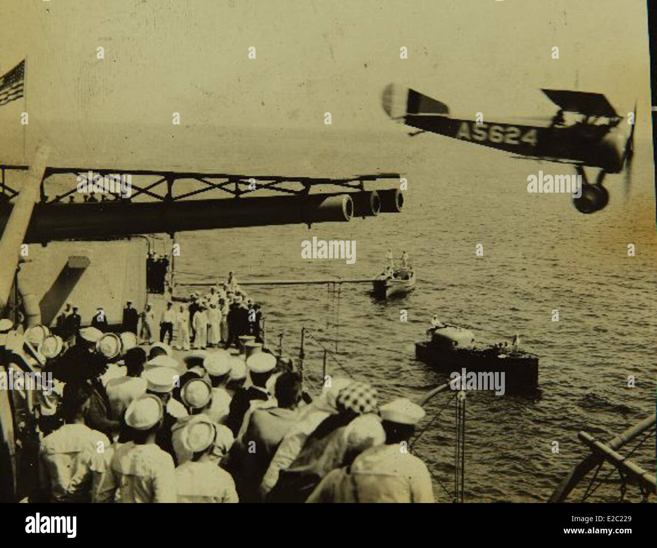 Franklin Young era un aviatore presente nella collezione del San Diego Air and Space Museum. La fotografia evidenzia i suoi contributi all'aviazione durante il suo servizio militare. Foto Stock
