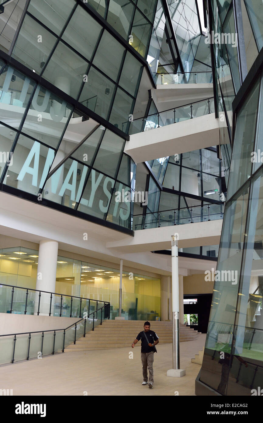 Singapore, LASALLE College of Arts è un specialista di istituzione terziaria portando Contemporary Arts Education in design, moda, belle arti, arti multimediali, Danza, Musica, teatro, arte asiatica di storie, arte terapia, e Arts Management nella regione Foto Stock