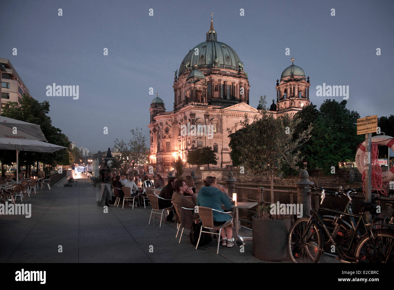 Germania, Berlino, Museumsinsel (Isola dei Musei), classificato come patrimonio mondiale dall UNESCO, Cattedrale di Berlino (Berliner Dom) Foto Stock