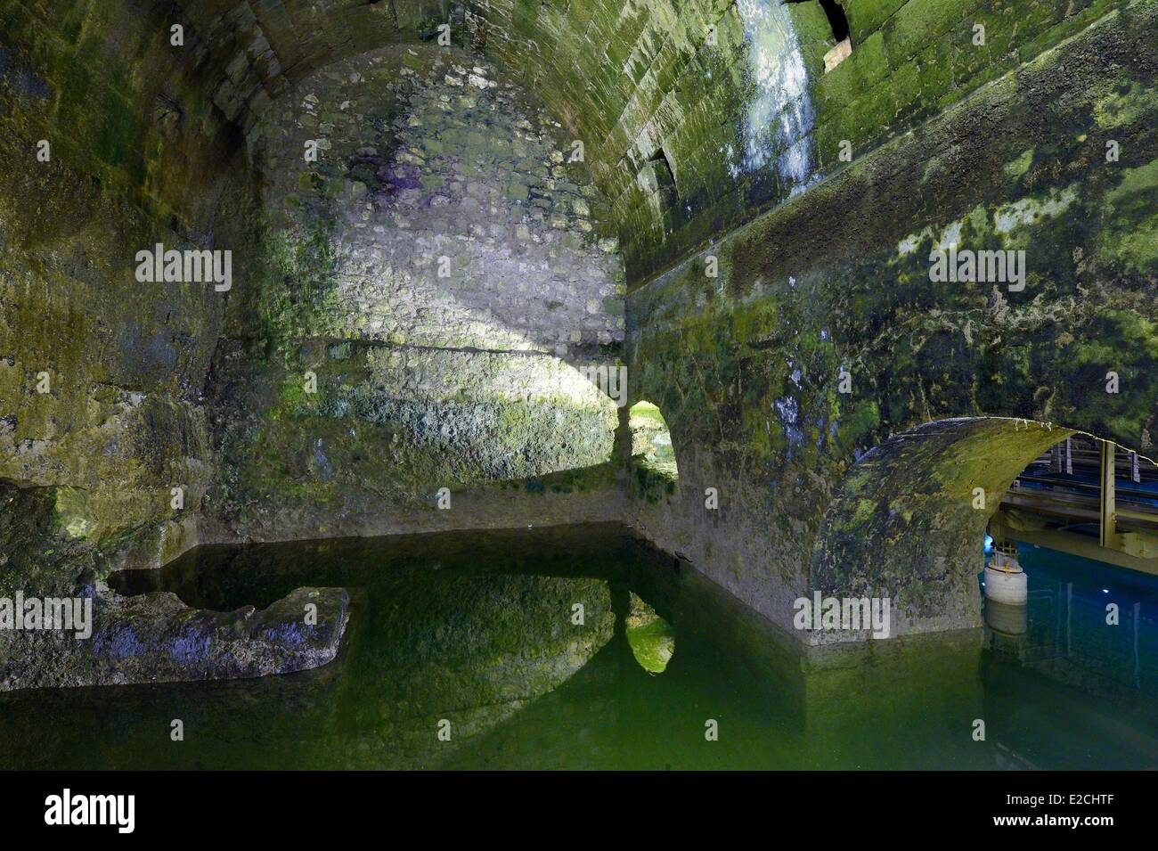 Israele, Gerusalemme, città santa, la vecchia città patrimonio mondiale UNESCO, Kotel metropolitana lungo il Muro Occidentale, ex piscina romana Foto Stock Israele, Gerusalemme, città santa, la vecchia città patrimonio mondiale UNESCO, Kotel metropolitana lungo il Muro Occidentale, ex piscina romana Foto Stock