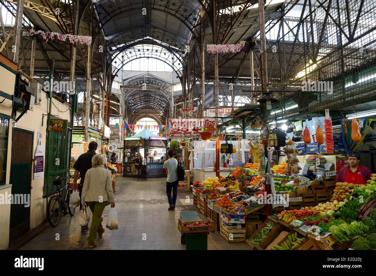 Argentina Buenos Aires mercado San Telmo Foto Stock