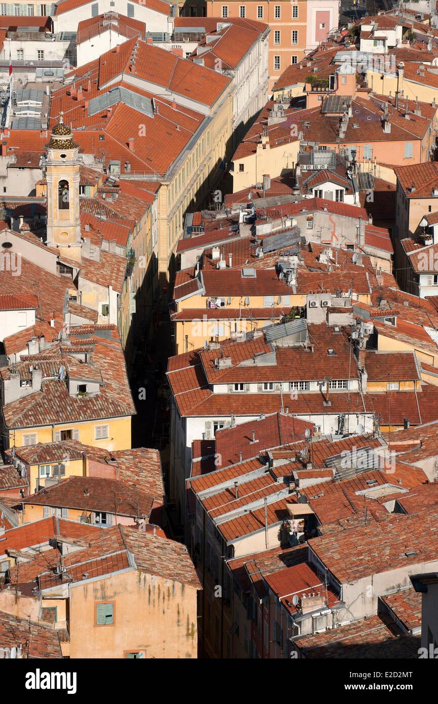 Francia Alpes Maritimes Nice old town Foto Stock