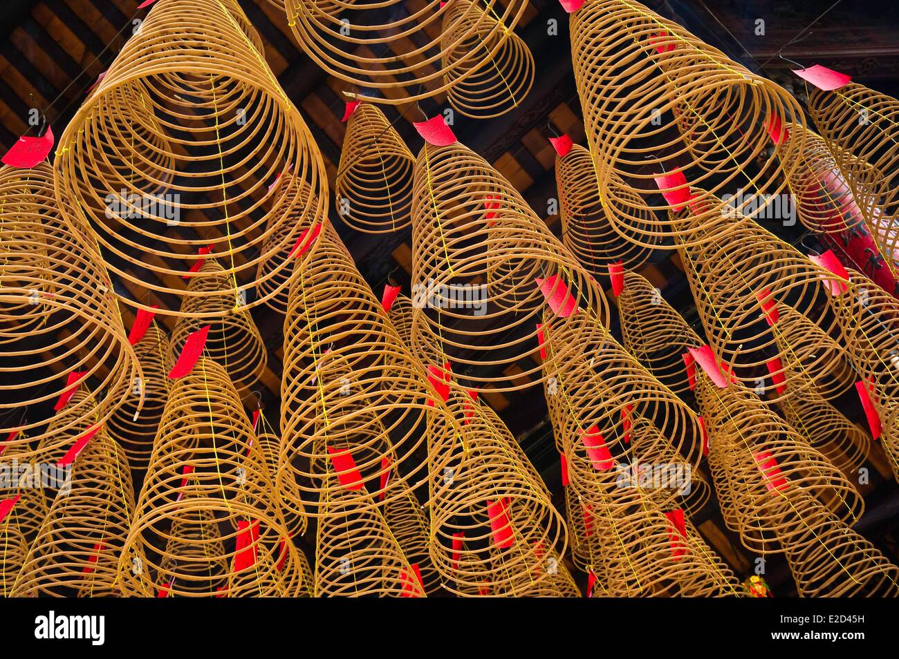 Vietnam Ho Chi Minh (Saigon) Cholon quartiere Cinese Tempio Taoista del celeste signora o dea del mare Thien Hau Foto Stock