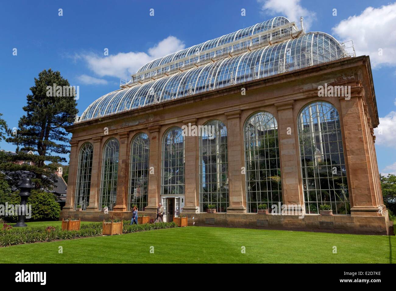 Il Regno Unito Scozia Edimburgo elencati come patrimonio mondiale dall' UNESCO Royal Botanical Garden Foto Stock