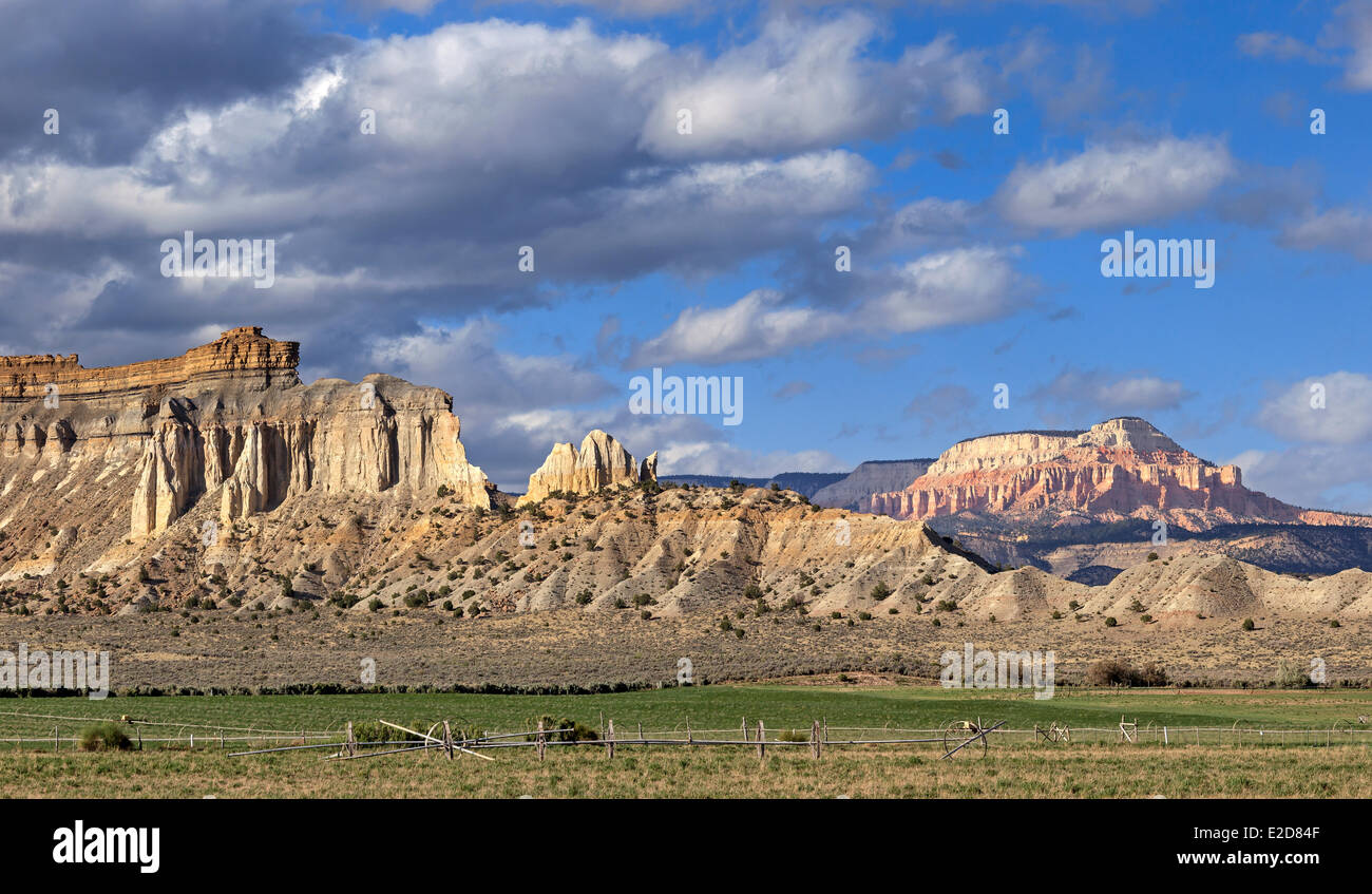 Stati Uniti Utah Colorado Plateau Utah State Route 12 (Scenic Byway 12) designato un All-American vista strada vicino a Foto Stock