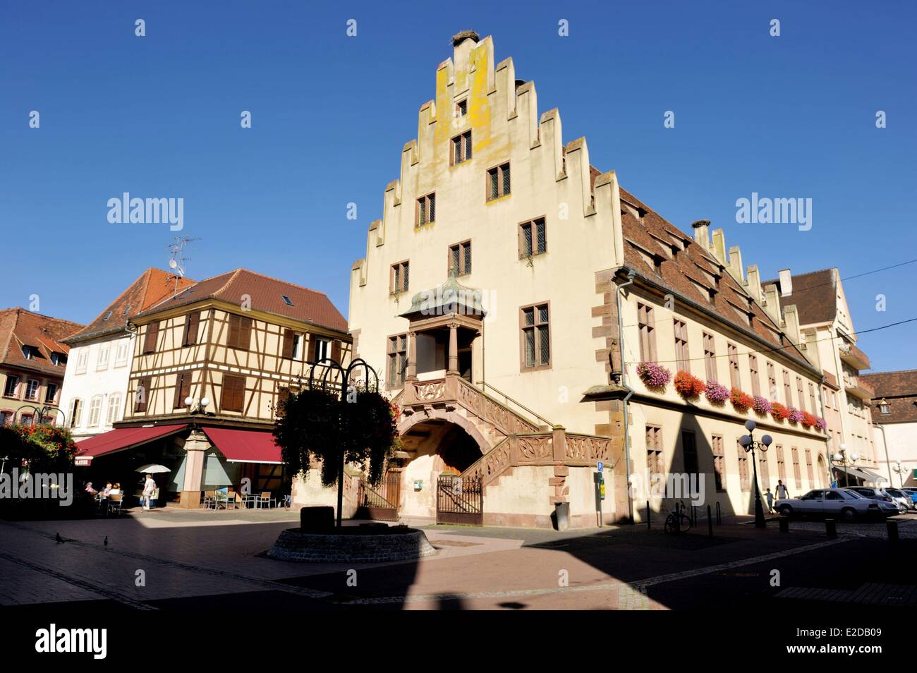 Francia Bas Rhin Selestat vecchio arsenale Ste Barbe Foto Stock