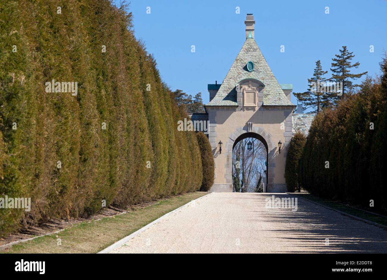 Stati Uniti New York Stato Long Island sulle orme di Gatsby (F.Scott Fitzgerald romanzo pubblicato nel 1925) Huntington Foto Stock