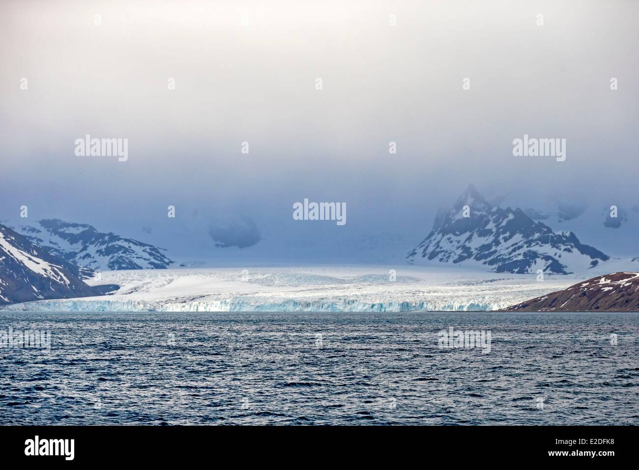 Antartico, Isola Georgia del Sud, Stromness zona porto Foto Stock