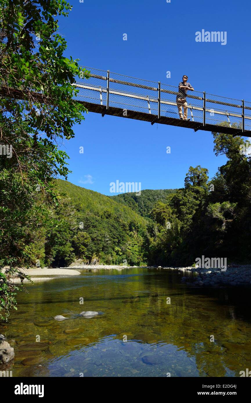 Nuova Zelanda North Island Wellington Kaitoke Regional Park dove alcune scene del Signore degli Anelli sono state filmate (l' Foto Stock