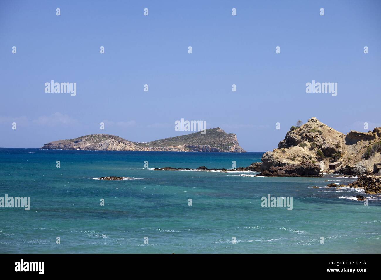 Spagna Isole Baleari Ibiza Cala Figueral Foto Stock