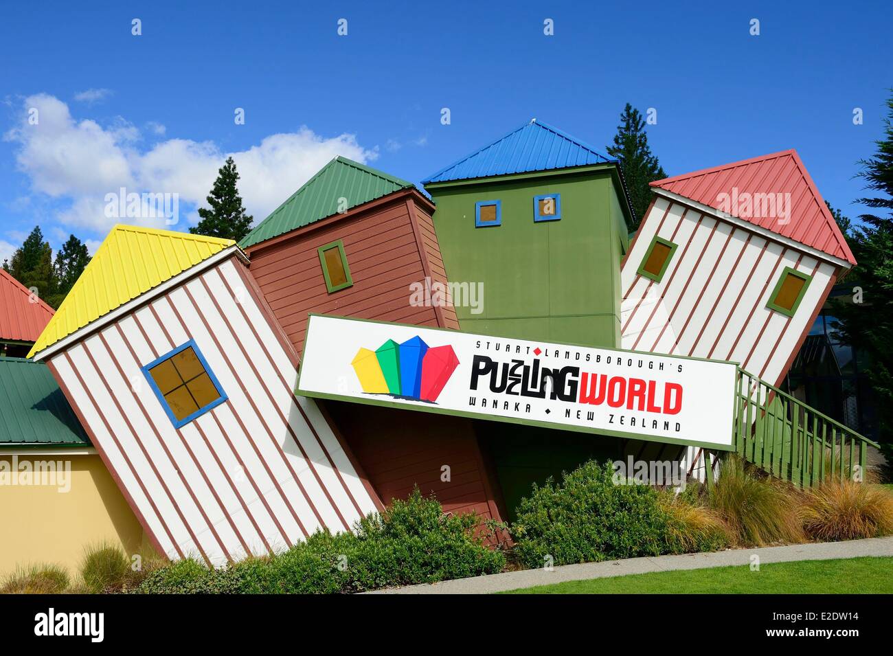 Nuova Zelanda Isola del Sud regione di Otago Wanaka alle porte del monte aspiranti Parco Nazionale di Stuart Landsborough sconcertante mondo Foto Stock