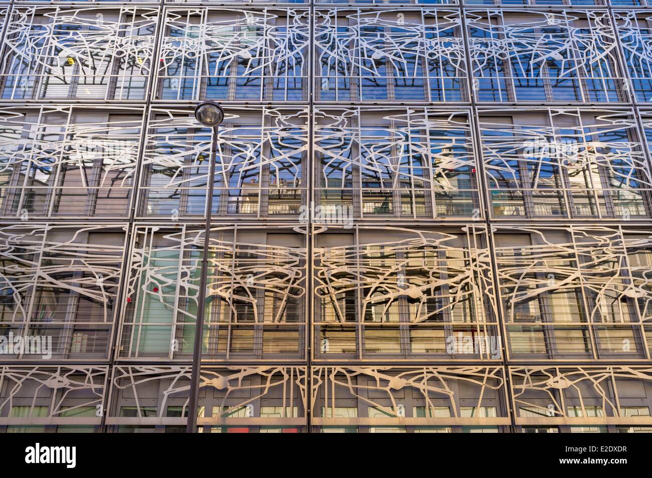 Francia Paris il Ministero della Cultura e della comunicazione progettato dagli architetti Francesco Soler e Frédéric Druot Foto Stock