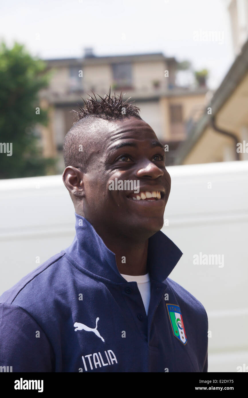 L'Italia,Mario Balotelli Foto Stock