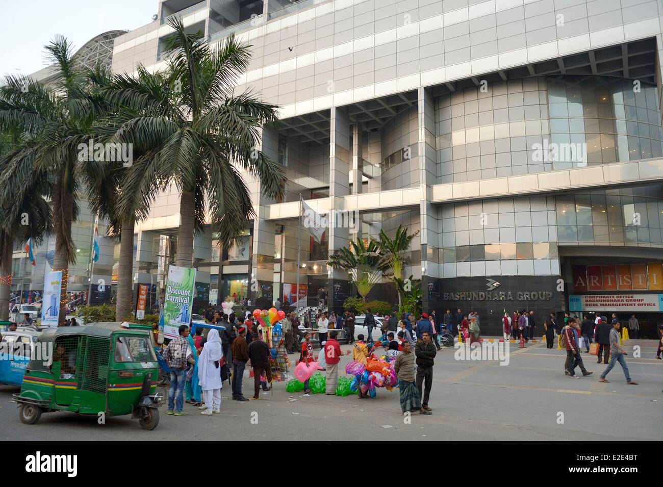 Bangladesh Dhaka (Dacca) Bashundhara città è uno dei più grandi centri commerciali in Asia del Sud ha aperto al pubblico nel 2004 a Foto Stock