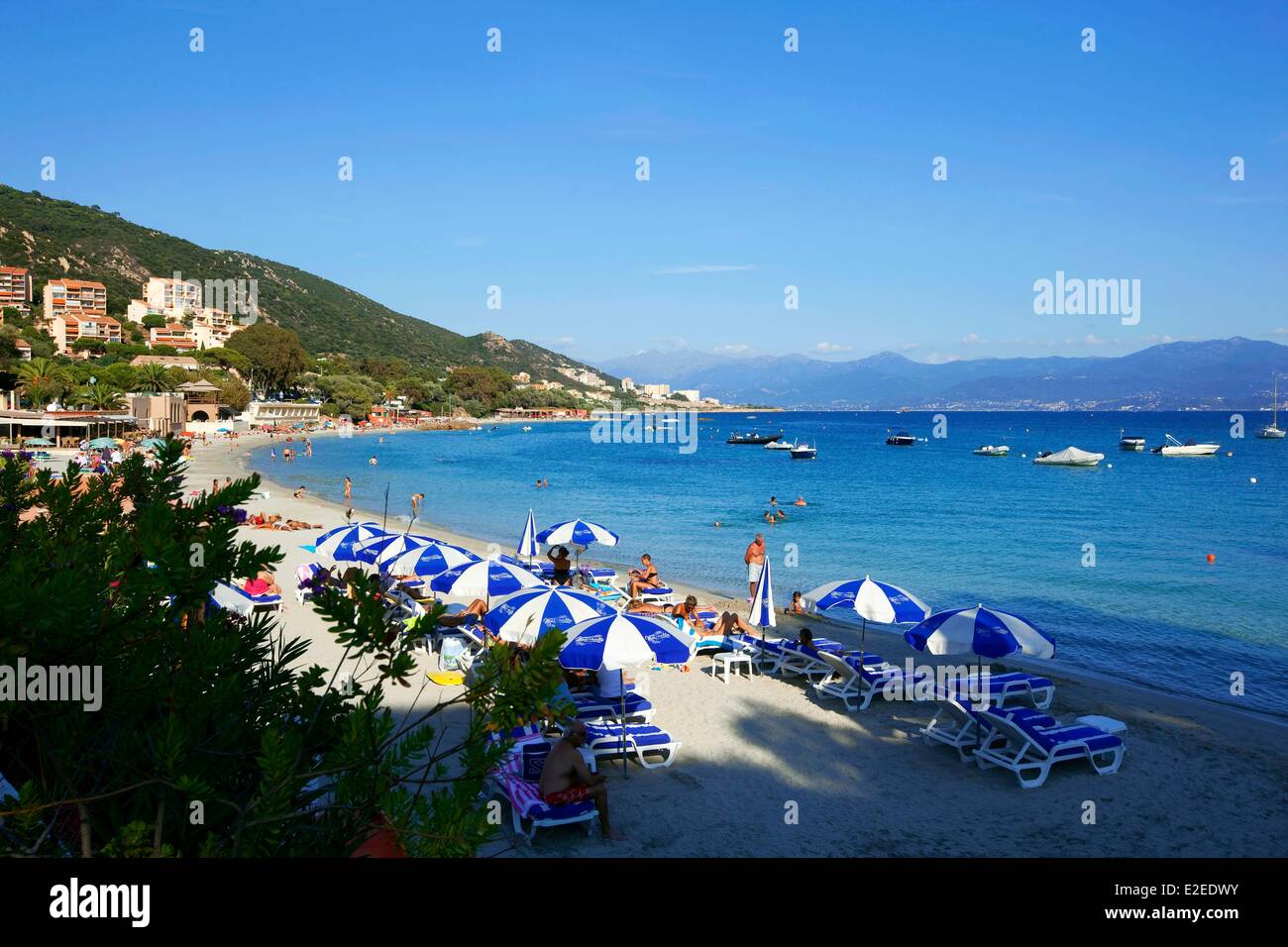 Francia Corse Du Sud Del Golfo Di Ajaccio Ajaccio