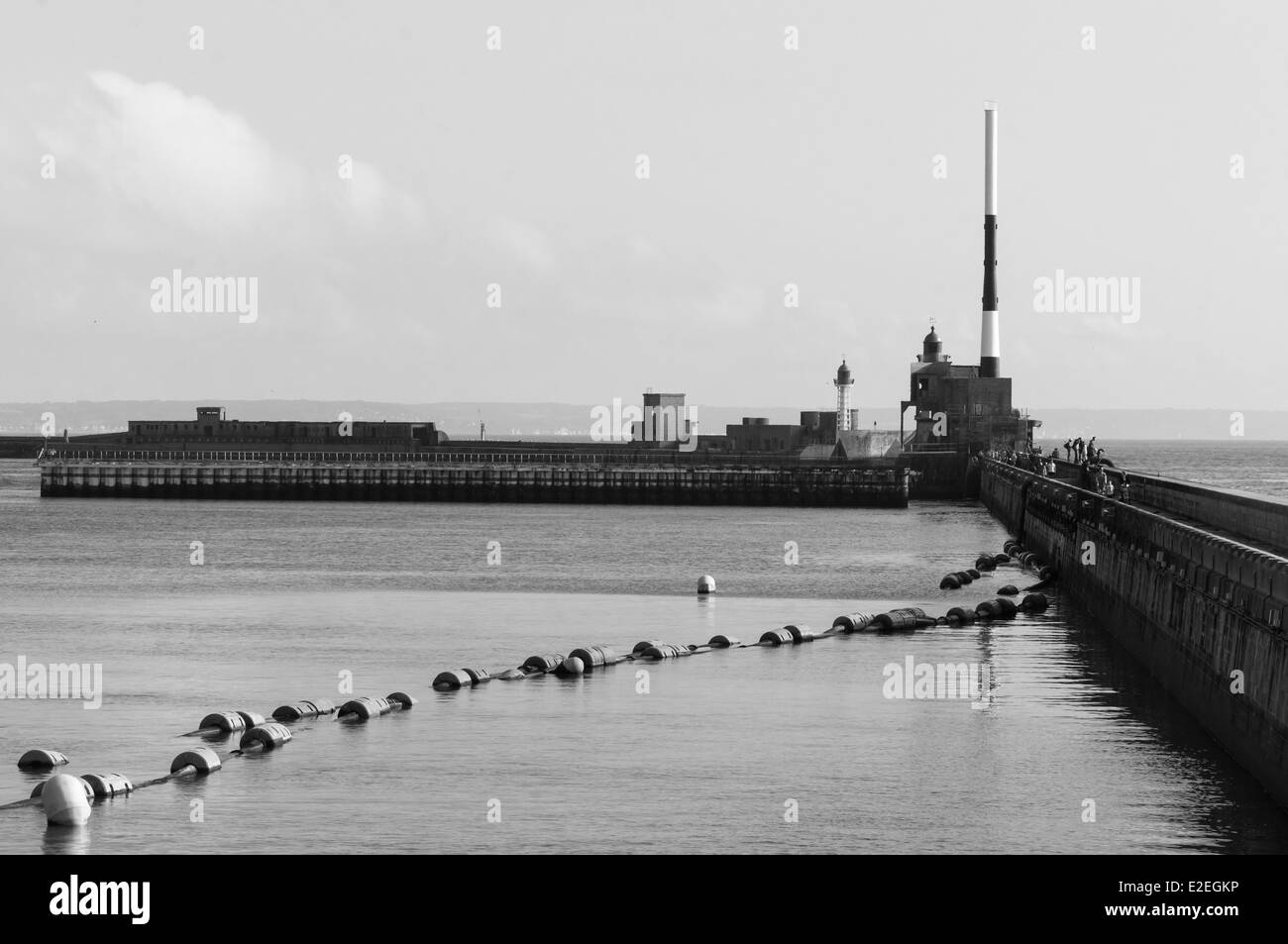 Le Havre city, Haute Normandie, Francia, Europa Foto Stock