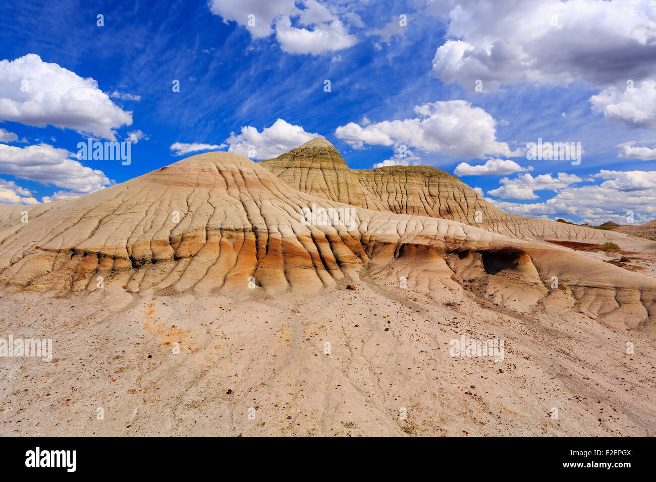 Badlands, Parco Provinciale dei Dinosauri, Alberta, Canada Foto Stock