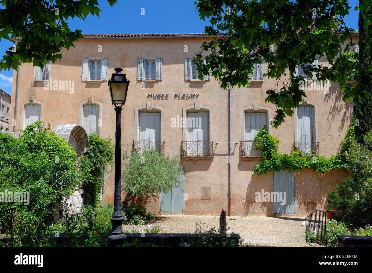 Francia Herault Cannes museo Fleury mansione del XVI secolo quando era nato il Cardinale Andre Hercule de Fleury precettore privato Foto Stock