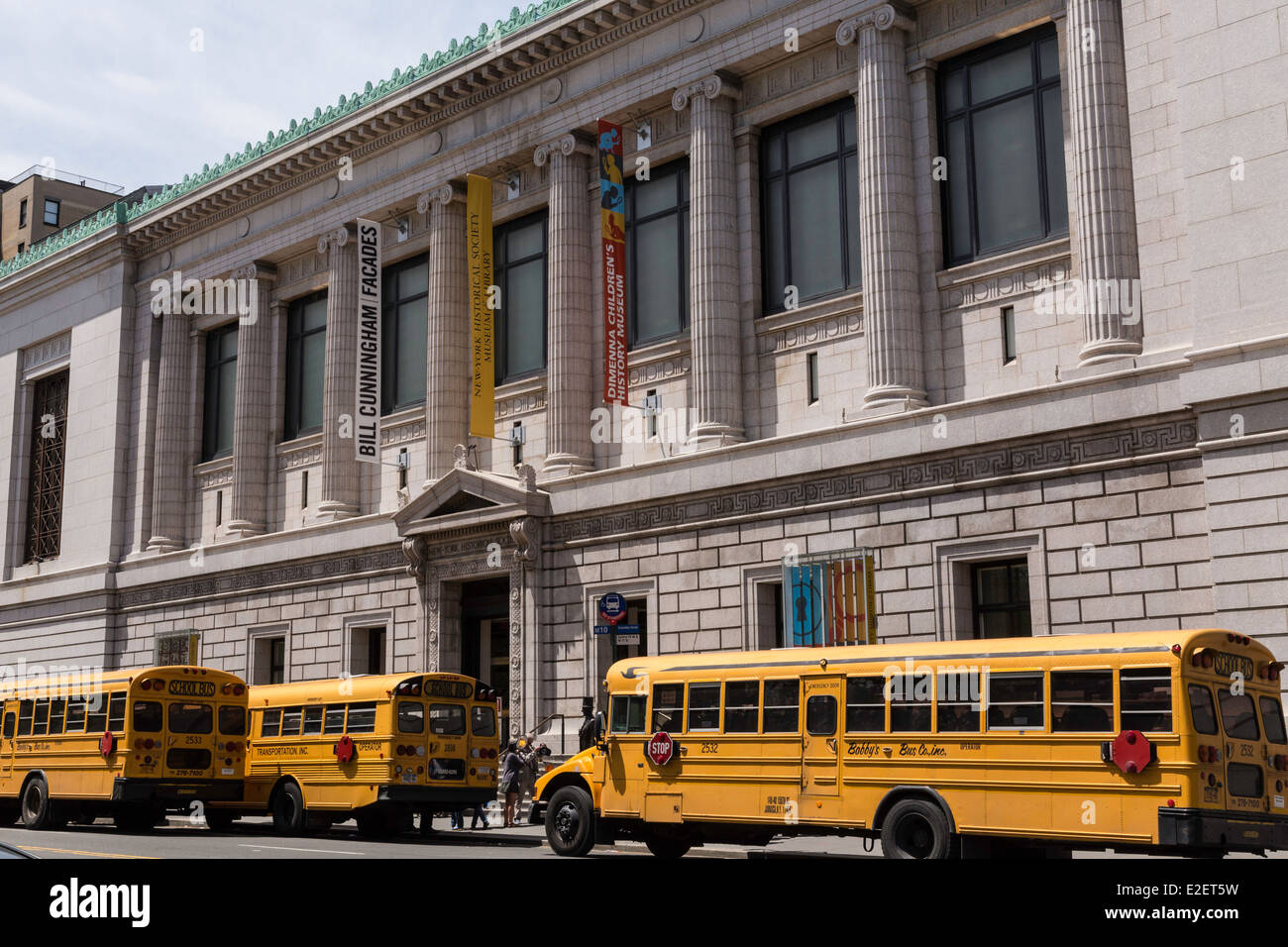 Historical Society di New York museo e biblioteca, 170 Central Park West, NYC Foto Stock