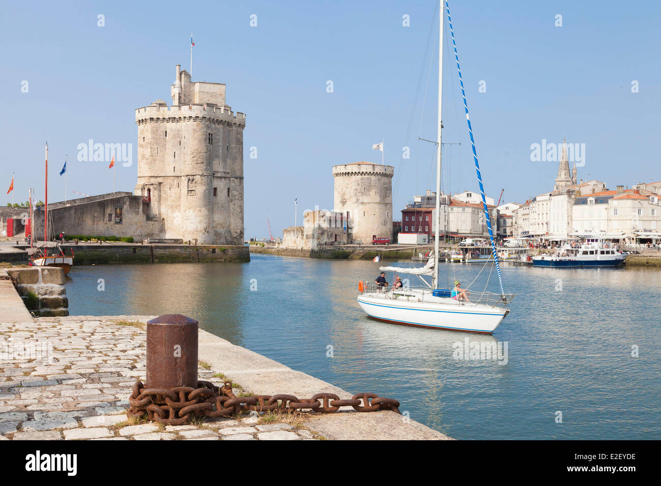 Francia, Charente Maritime, La Rochelle, il porto Foto Stock