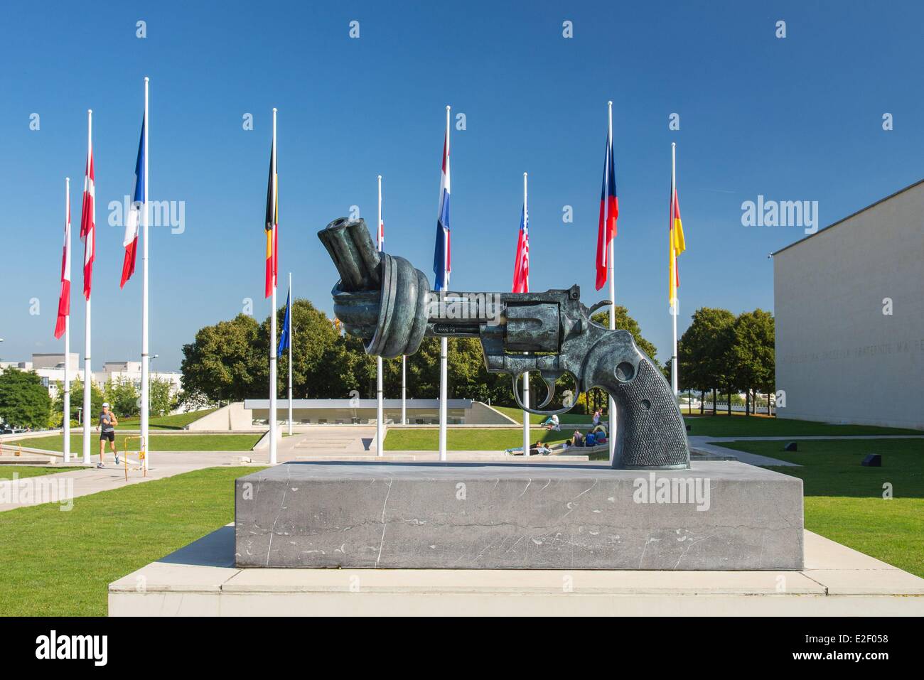 Francia Calvados Caen Memorial de Caen museo dedicato alla storia del XX secolo con la pace come tema principale la Foto Stock