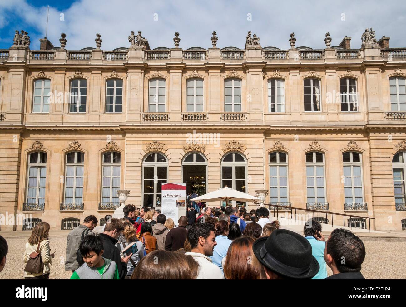 Francia, Parigi, e Giornate del Patrimonio 2013, l'Assemblea nazionale Foto Stock
