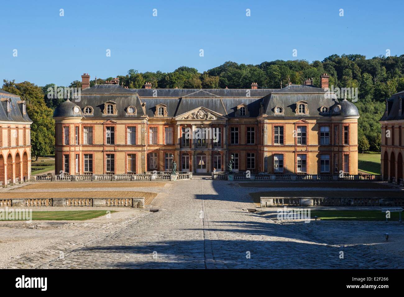 Francia, Yvelines, Valle di Chevreuse, Dampierre en Yvelines, Chateau de Dampierre Foto Stock