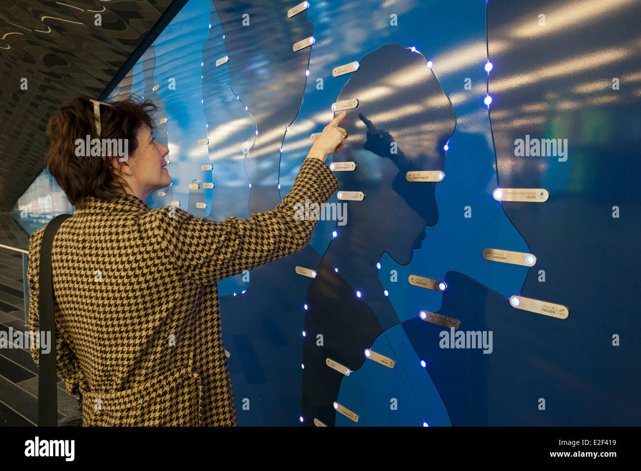 Canada Quebec Montreal provincia la città sotterranea della sala del Palais des Congres la costellazione del grande Foto Stock