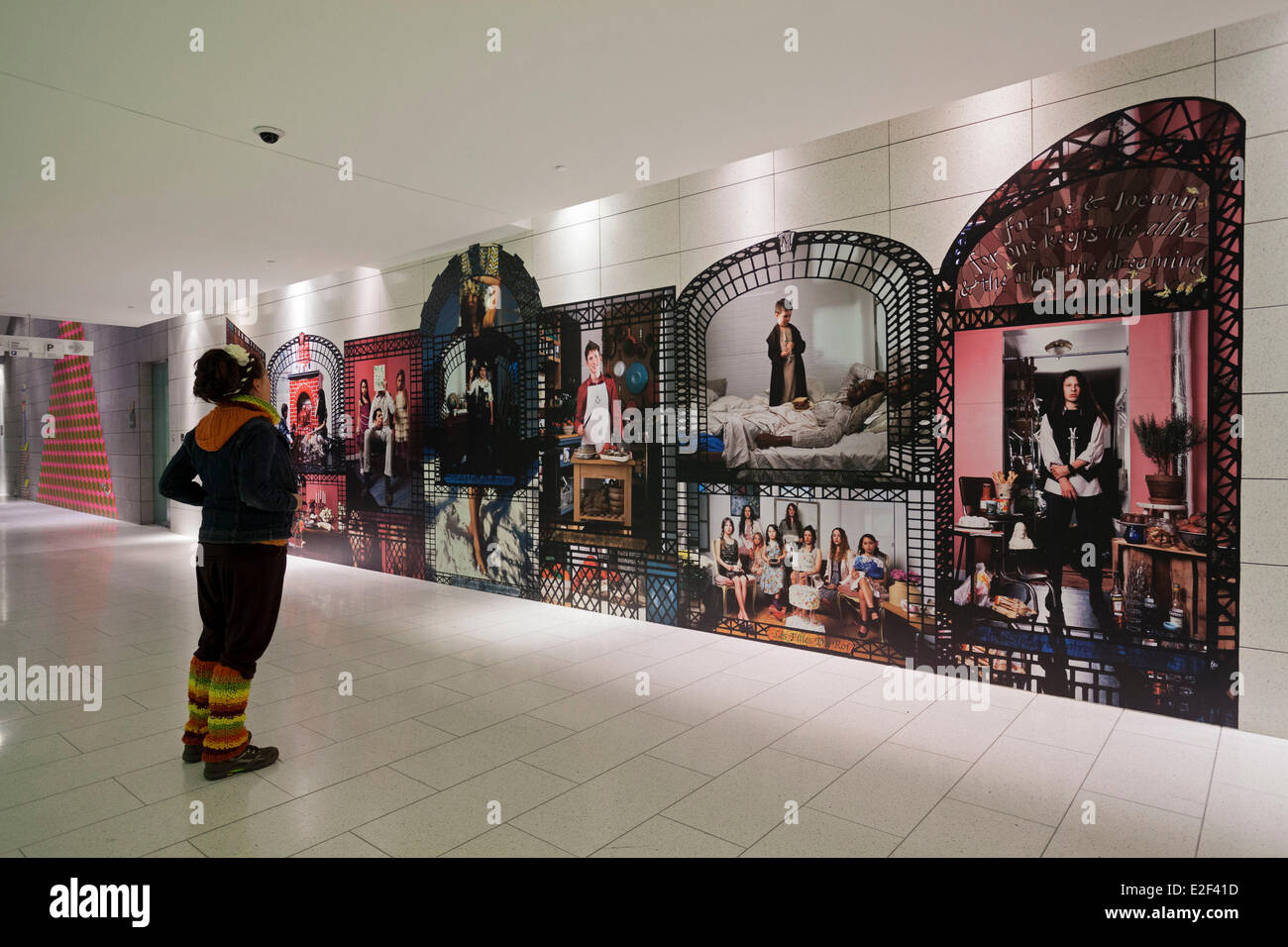 Canada Quebec Montreal provincia la città metropolitana sotterranea Arte esposizione annuale da dove le farfalle andare dal messicano Foto Stock