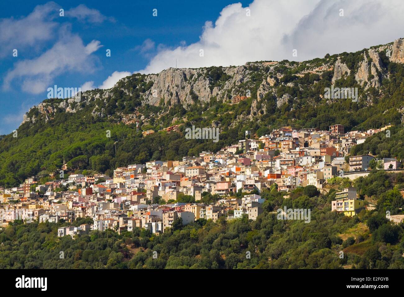 L'Italia, Sardegna, Provincia di Nuoro, Baunei Parco Nazionale del Golfo di Orosei e del Gennargentu Foto Stock