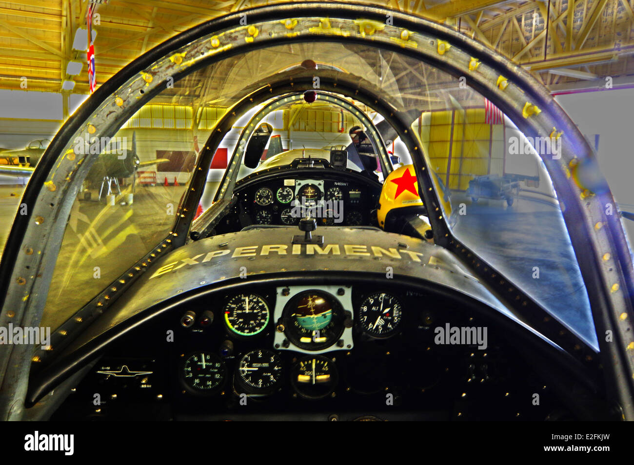 WWII Warbirds, aerei da combattimento da Falcon aviazione campo situato in Mesa, Arizona Foto Stock