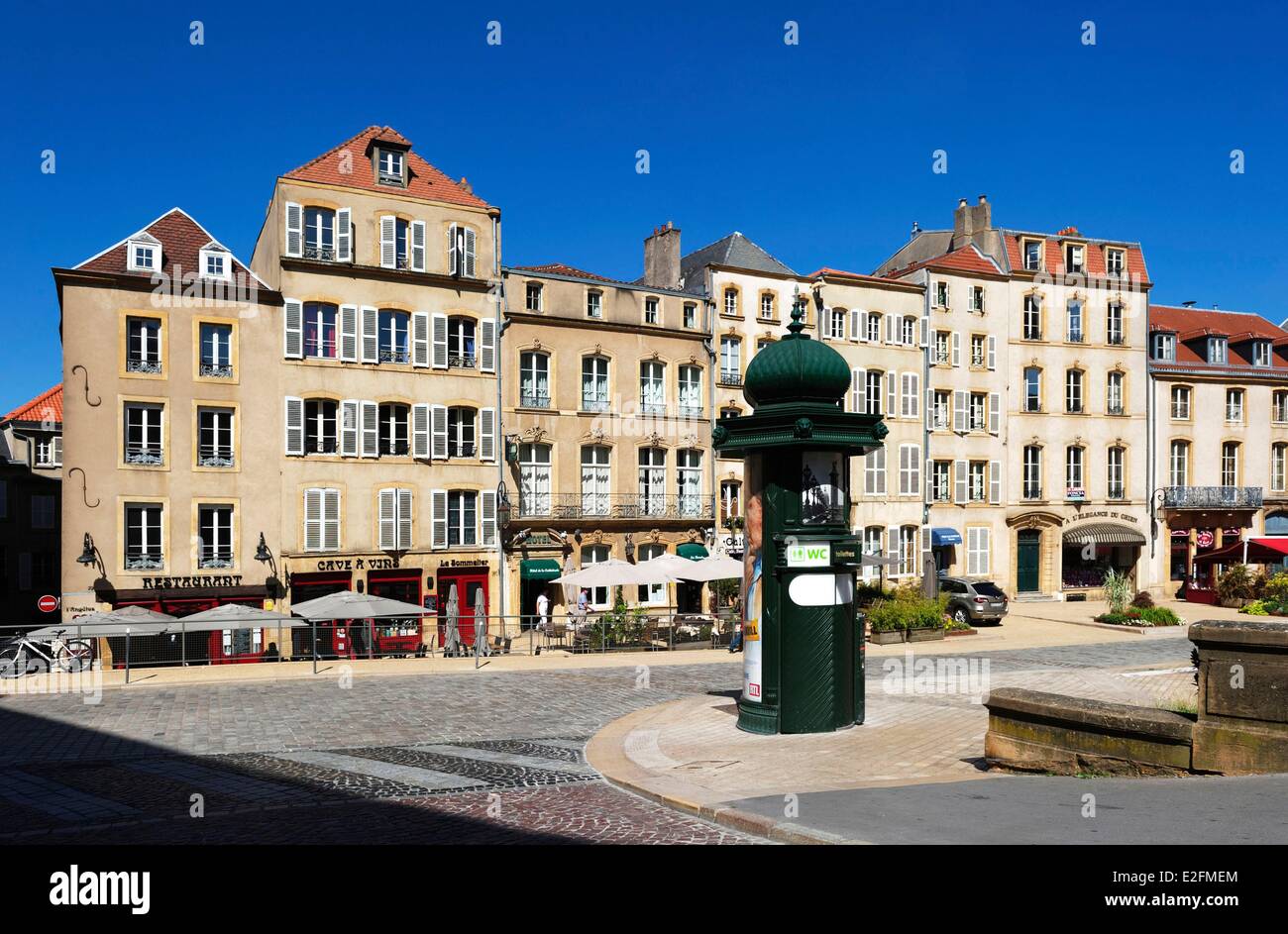 Francia Moselle Metz St Jacques square Foto Stock
