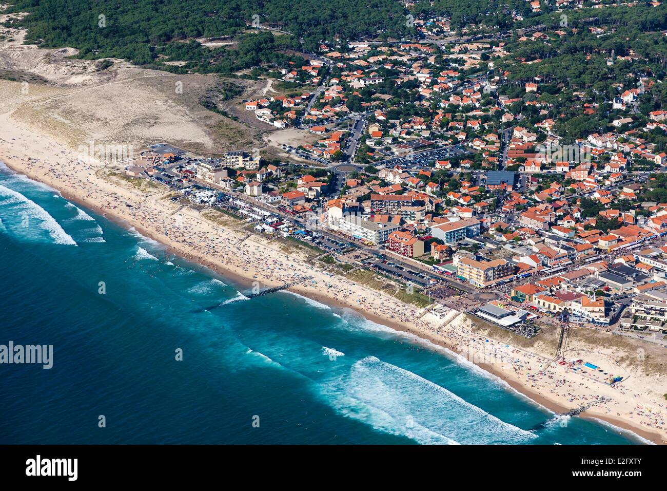 Francia Gironde Lacanau Lacanau Ocean vista Aerea Foto Stock Alamy francia-gironde-lacanau-lacanau-ocean-vista-aerea-foto-stock-alamy