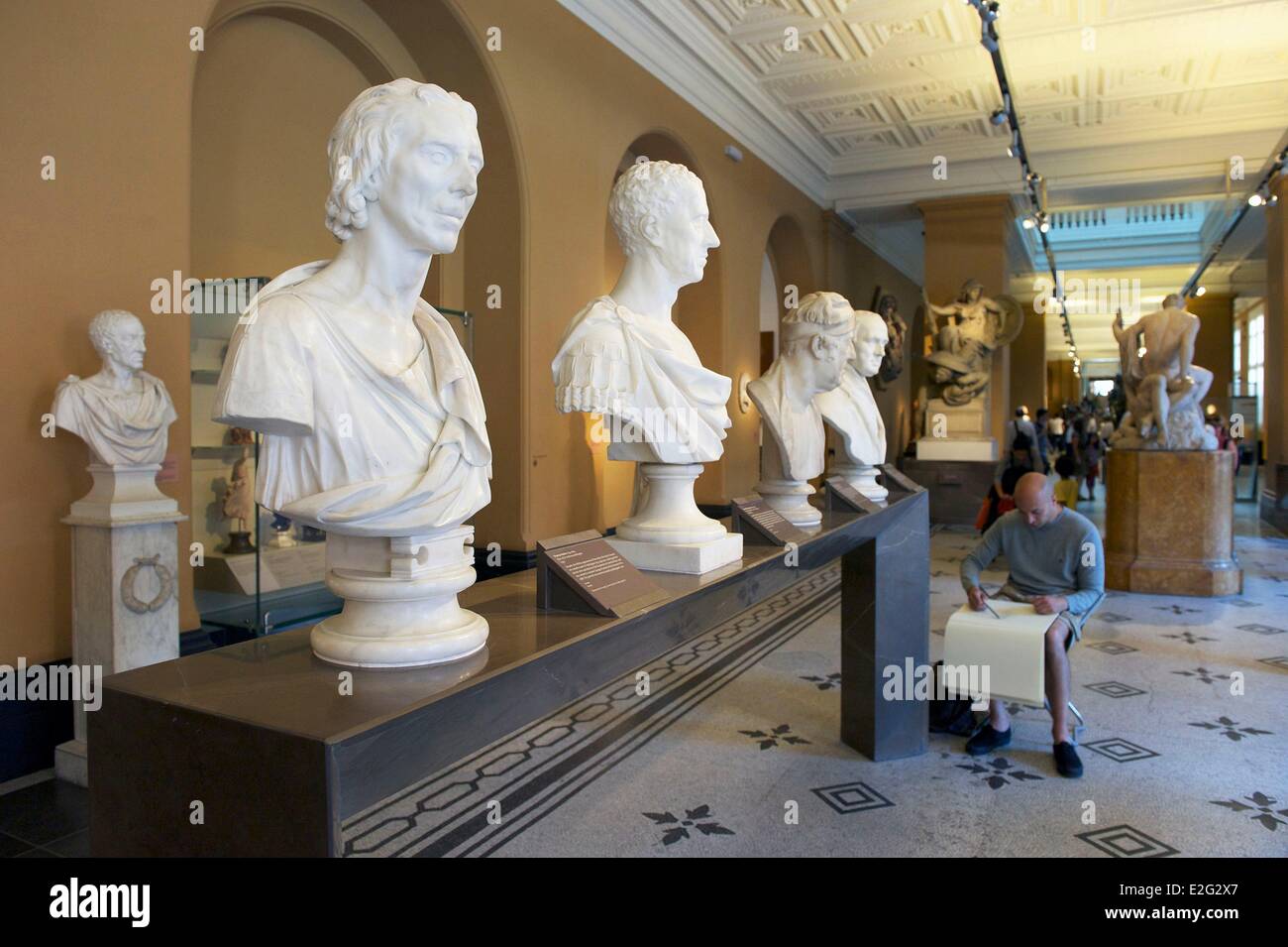 Regno Unito Londra South Kensington Victoria and Albert Museum (V&un museo) fondata nel 1852 collezione di sculture della camera Foto Stock