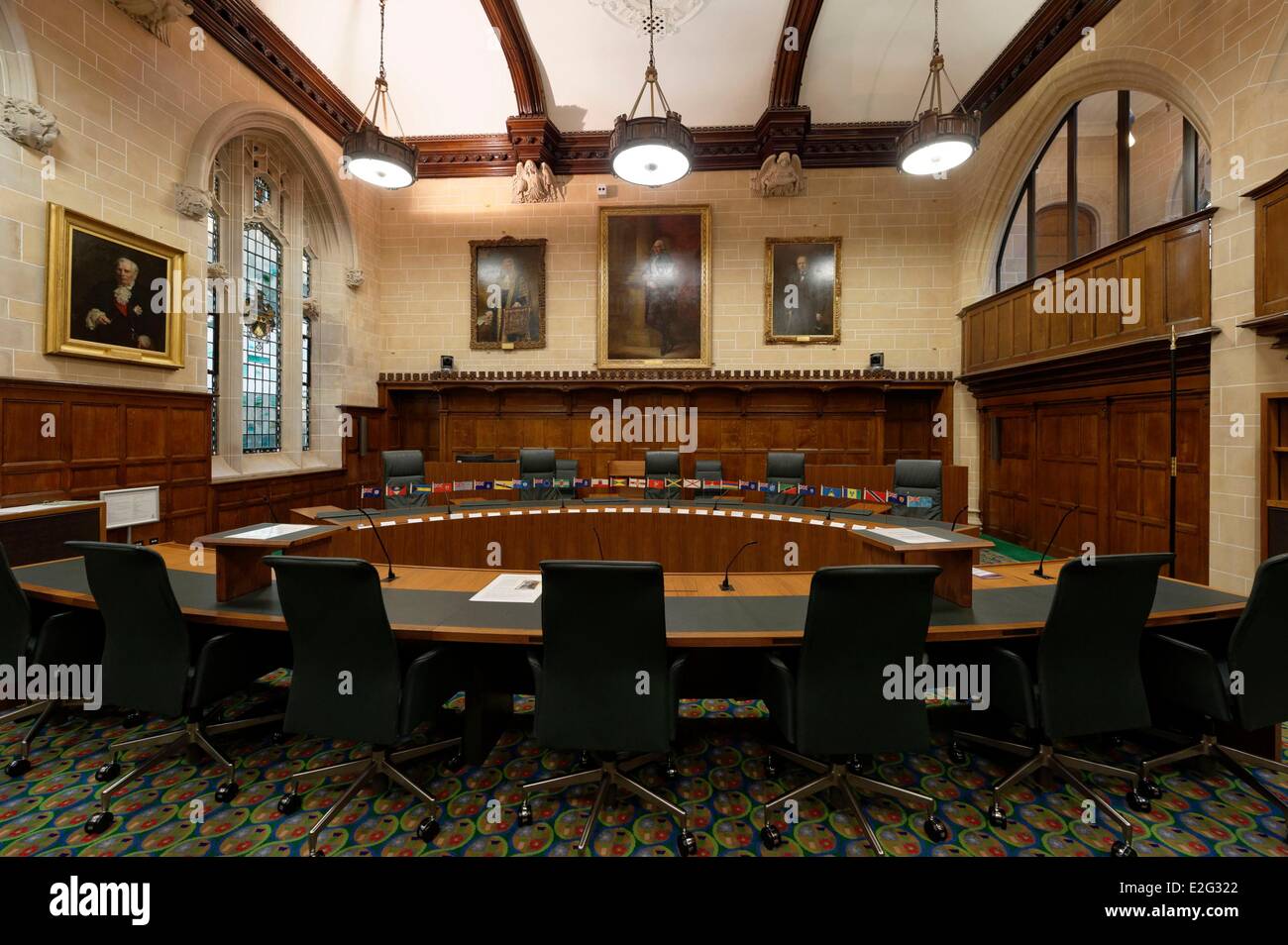 Regno Unito Londra Westminster la corte suprema corte sala 3 Foto Stock