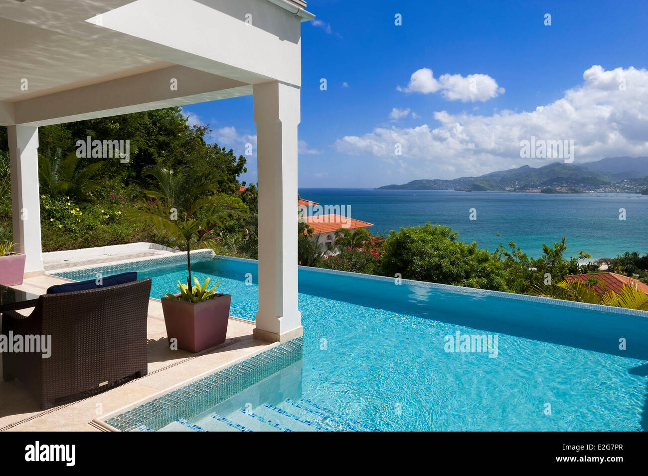 Grenada Island Grand Anse Bay Mount Cinnamon Hotel Foto Stock