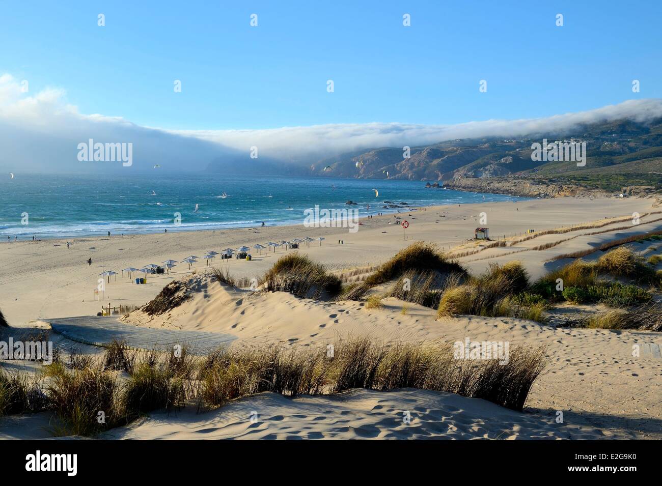 Portogallo Lisbona regione Cascais Guincho Beach sulla costa di Estoril Foto Stock