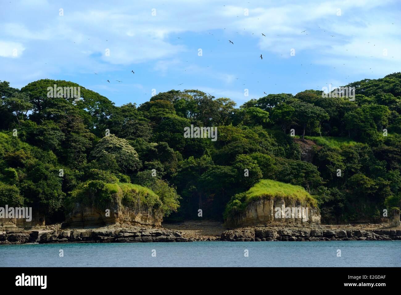 Panama Isole Perla Isla Pacheca Foto Stock