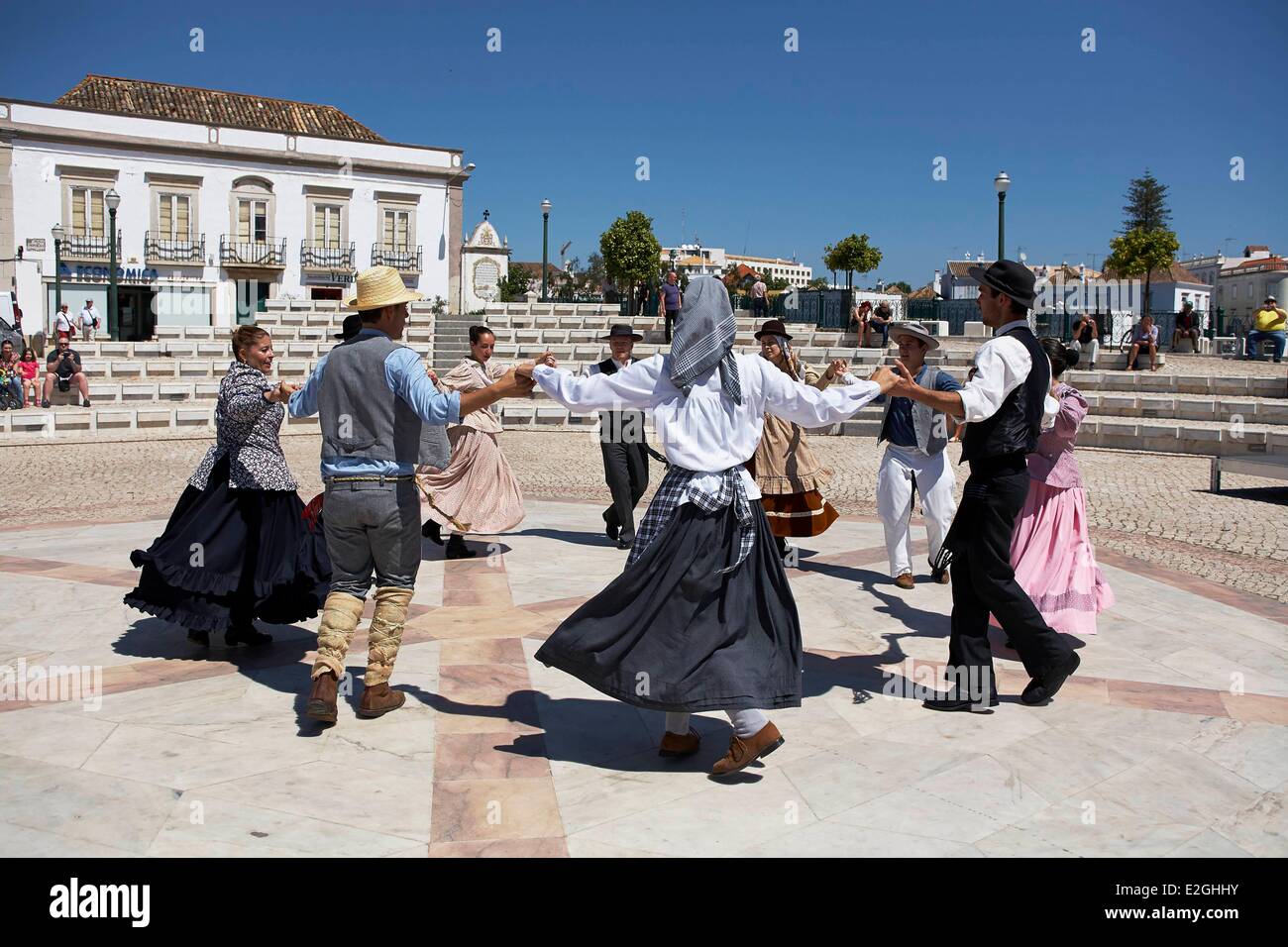 Il Portogallo Algarve Tavira balli popolari Foto Stock