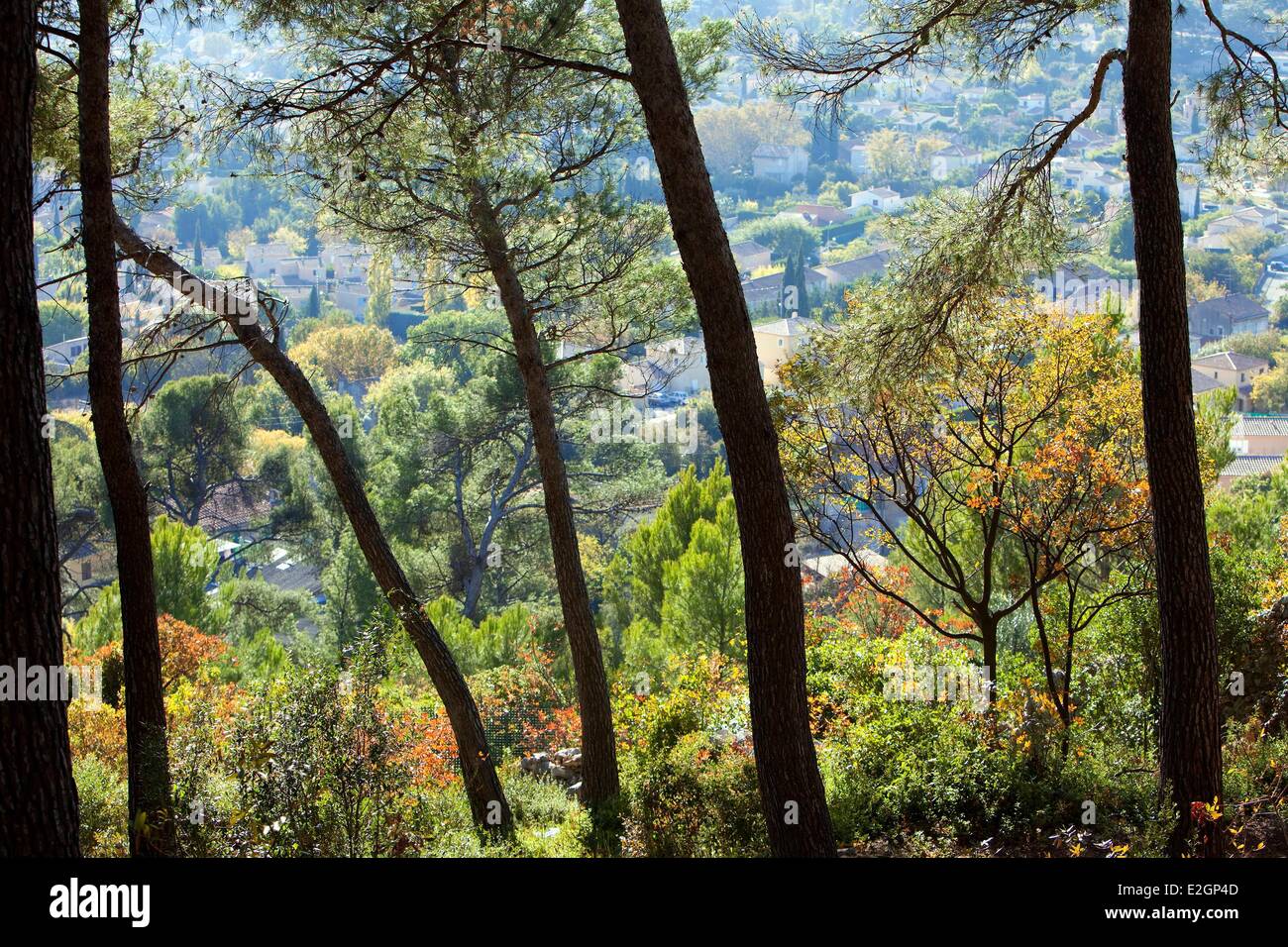 Francia Bouches du Rhone Marseille 2013 capitale europea della cultura Saint Julien Drive Canal de Marseille Foto Stock