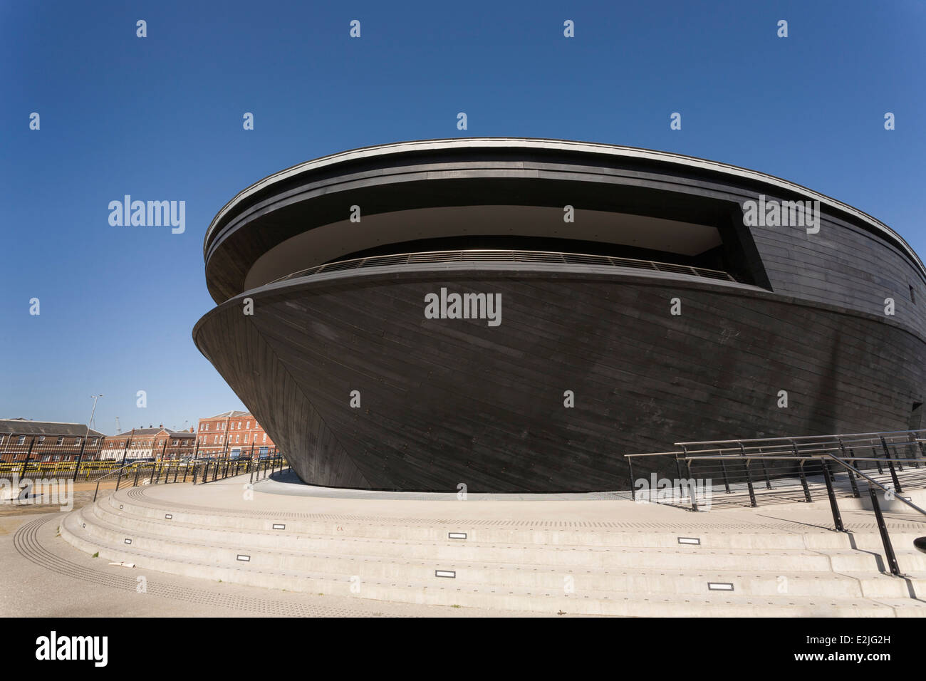 Mary Rose Museum, Portsmouth Historic Dockyard, Hampshire, Inghilterra, Regno Unito Foto Stock
