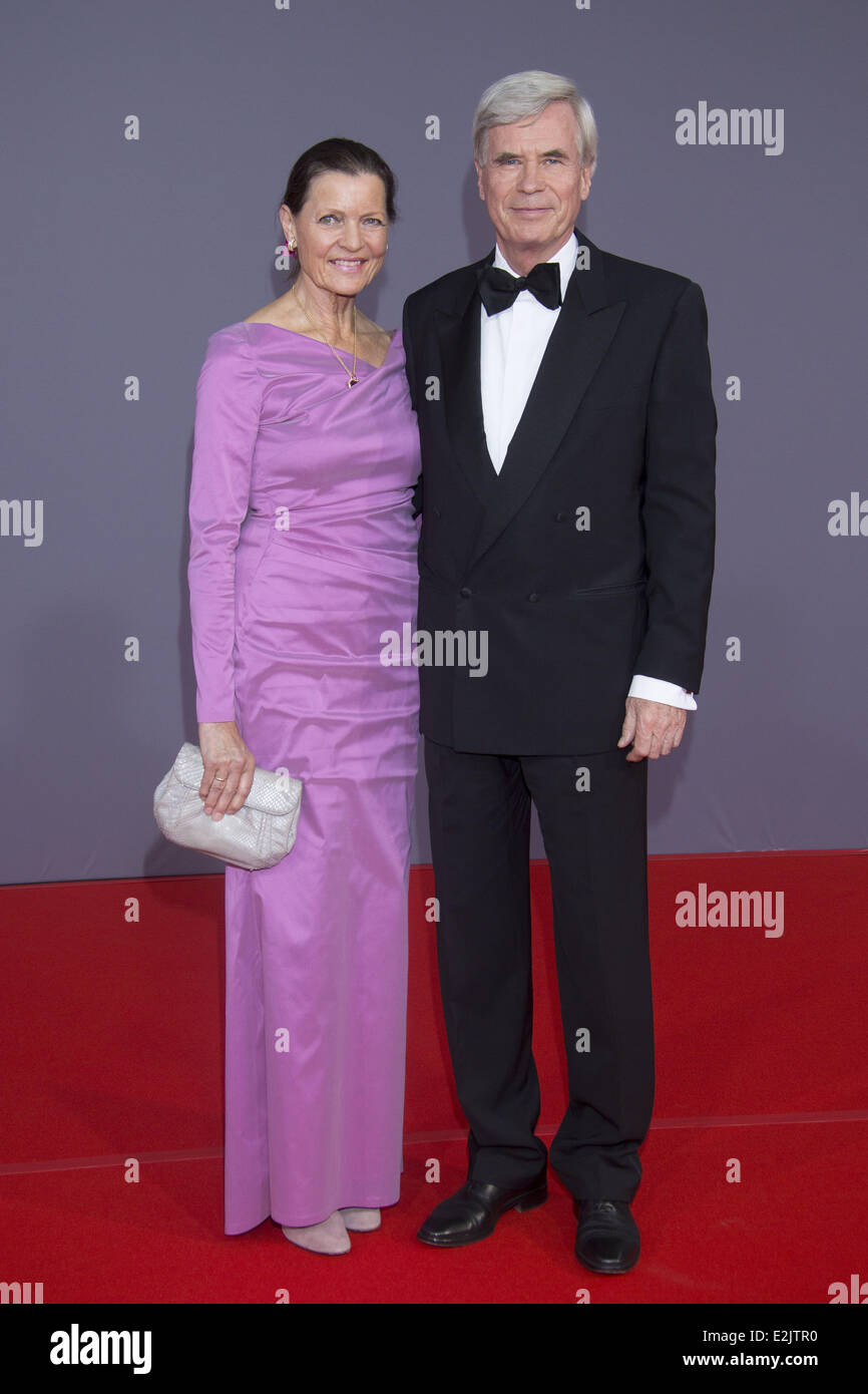 Christel Otto, Michael Otto a Michael Otto il settantesimo compleanno festa a Schuppen 52. Dove: Amburgo, Germania Quando: 13 Apr 2013 Foto Stock