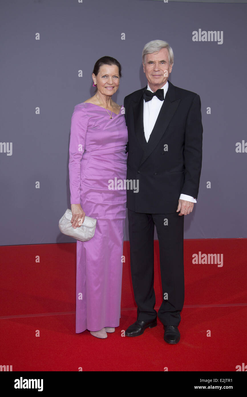 Christel Otto, Michael Otto a Michael Otto il settantesimo compleanno festa a Schuppen 52. Dove: Amburgo, Germania Quando: 13 Apr 2013 Foto Stock